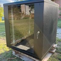 ARMADIO RACK 12 UNITA' DA PARETE