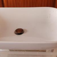 Lavello per bagno da appoggio