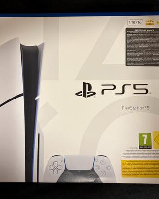 PlayStation 5 Slim Disc Edition + 1 DualSense -NEW