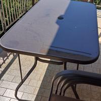 Tavolo da esterno + 6 sedie