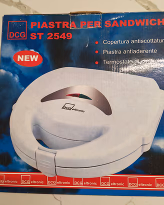 Piastra per Sendwich mai usata