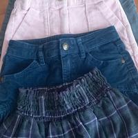 gonne bambina 3 anni