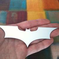 Logo BatMan magnetico o adesivo