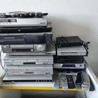 Varie apparecchiature video