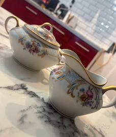 Limoges francia set 2 articoli porcellana