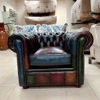 Nuova poltrona club chesterfield chester harlequin