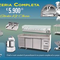 attrezzature per pizzeria completa