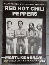 Red Hot Chili Peppers, Fight Like a Brave. Poster