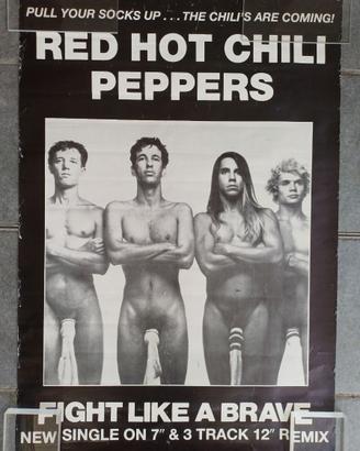 Red Hot Chili Peppers, Fight Like a Brave. Poster