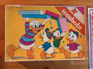Tombola Paperino Walt Disney vintage
