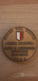 Medaglia Gioco del Ponte1986 Vittoria mezzogiorno