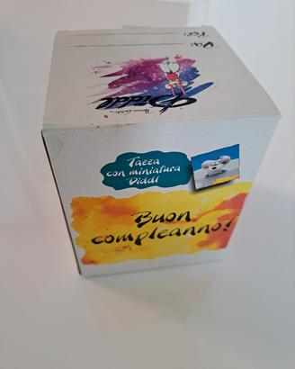 tazza Buon Compleanno  con miniatura Diddl