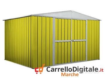 Box in lamiera di Acciaio 360x260cm 9mq giallo