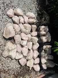 Pietre in quarzo rosa