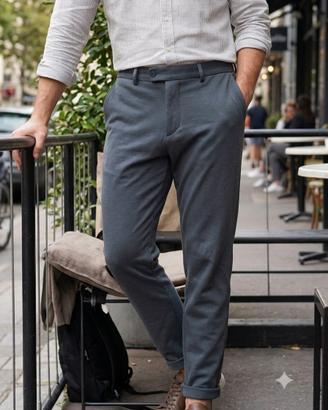 Pantaloni ZARA blu uomo taglia 42