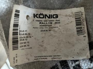 Catene da neve NUOVE per pala compatta bobcat