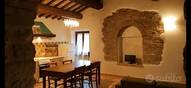 Appartamento indipendente arredato con giardino