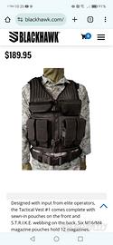 Gilet militare Vest Blackhawk Combat-Omega