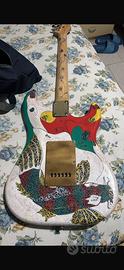 Chitarra elettrica mancina