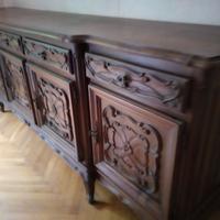 Credenza bassa in mogano misure: 300x60x100