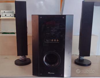 Subwoofer attivo + casse Pioneer SX SWR1 No telec