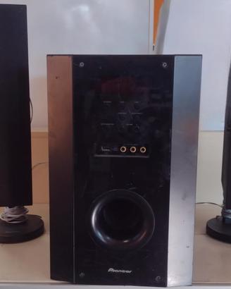 Subwoofer attivo + casse Pioneer SX SWR1 No telec