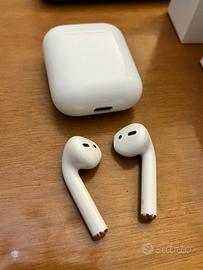 AirPods Apple 2ª generazione originali + scatola,