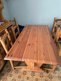 Sala in legno massello 