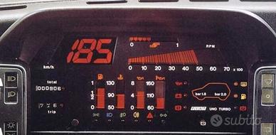Quadro strumenti DIGITALE - Fiat Uno Turbo i.e.