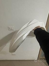 Parafango bianco da cross kxf