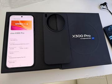 Vivo x300 pro 16 512 gb nuovo 3 cicli batteria