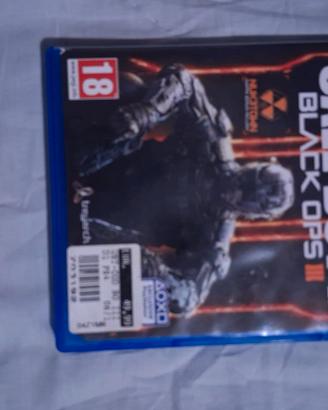 C.O.D Black Ops III PS4 - CUSTODIA & disco guasto