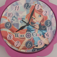Orologio da muro personaggio Winx
