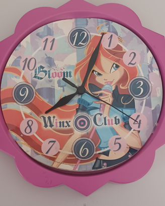 Orologio da muro personaggio Winx