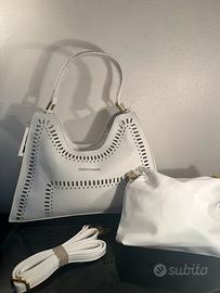 Borsa con dettagli forata enrico coveri
