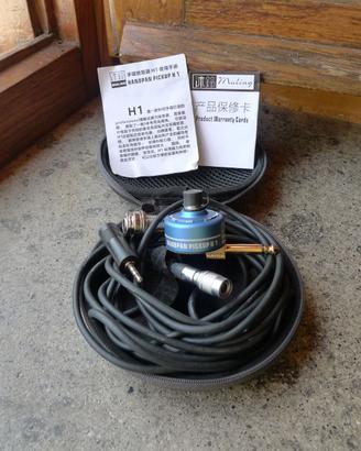 Handpan Pickup H1 Amplificatore percussioni