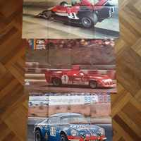 Posters originali d'epoca F1 Rally etc