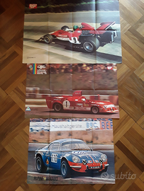 Posters originali d'epoca F1 Rally etc
