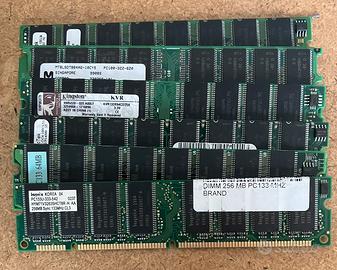 Lotto RAM (SDRAM, DDR 1-2-3)