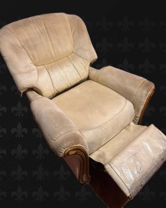 SET Soggiorno Elegante in Alcantara Beige