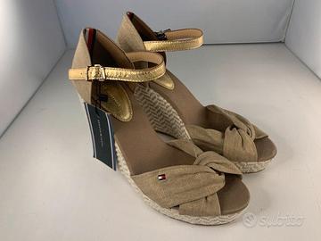 Sandali espadrillas aperti in punta Tommy Hilfiger