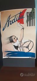 POSTER VECCHIA FIAT