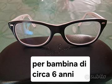 montatura per occhiali da vista senza lenti