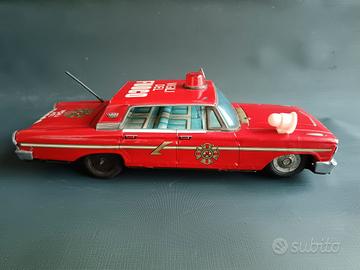 Modellino auto polizia e vigili del fuoco 