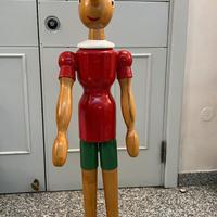 Spinocchio in legno fatto a mano - 1 metro