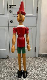 Spinocchio in legno fatto a mano - 1 metro