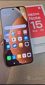 XIAOMI REDMI NOTE 15 PRO 5G ESIM 12/512 GB NUOVO 