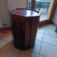 mobiletto bar contenitore bottigliera legno a scom