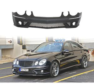 PARAURTI ANTERIORE PER MERCEDES W211 06-09 LOOK AM