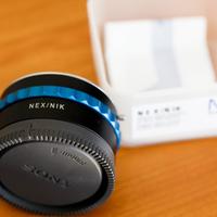 Adattatore novoflex ottiche Nikon su corpi sony e